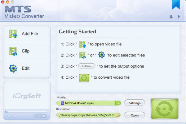 NTSC MTS video converter mac free convert NTSC MTS to PAL on Mac